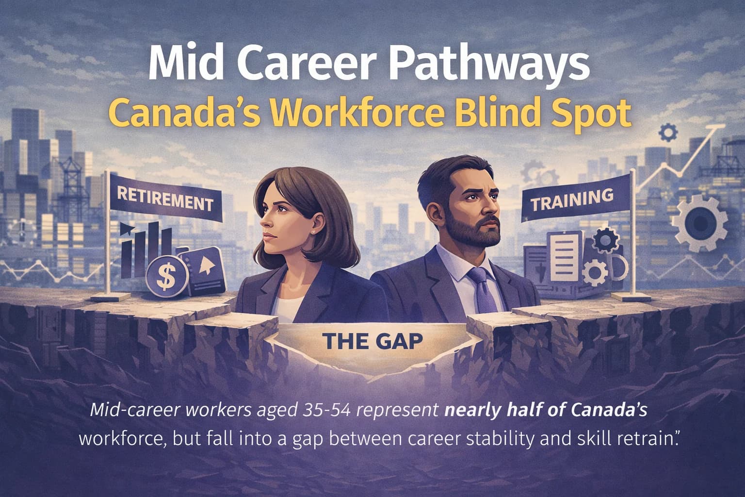 Cover Image for Mid Career Pathways: Canada's Workforce Blind Spot